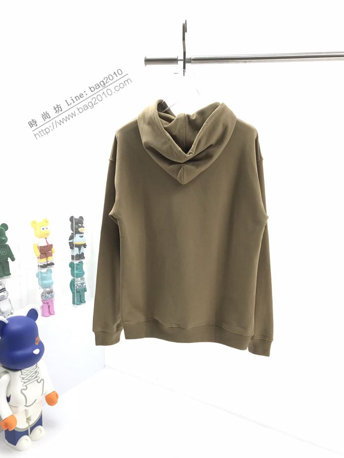 Balenciaga男裝 巴黎世家20年秋冬新款麥穗徽標印花連帽衛衣 男女同款  ydi3111